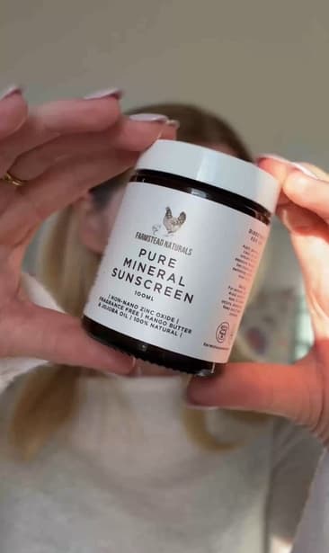 Farmstead Naturals Pure Mineral Sunscreen 100